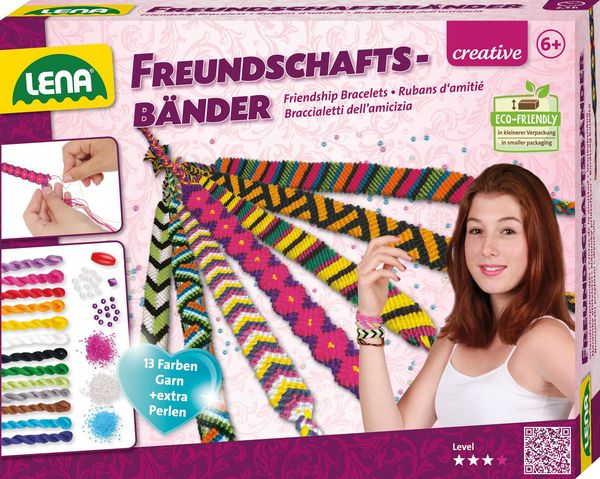 Produktbild: Freundschaftsb&auml;nder, gro&szlig;, Faltschachtel