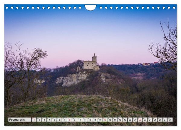 Produktbild: Willkommen im Burgenlandkreis (Wandkalender 2026 DIN A4 quer), CALVENDO Monatskalender