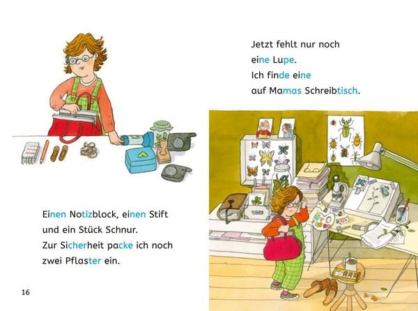 Produktbild: Leseprofis &ndash; Silbe-f&uuml;r-Silbe: Schuldetektive auf hei&szlig;er Spur, 1. Klasse