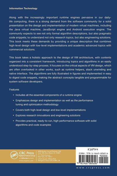 Produktbild: Advanced Design and Implementation of Virtual Machines