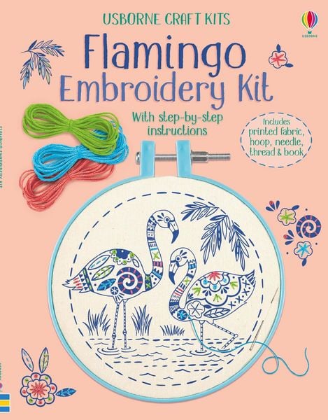 Produktbild: Embroidery Kit: Flamingo
