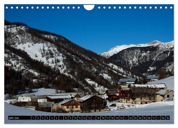 Produktbild: Neige sur les Hautes Alpes (Calendrier mural 2026 DIN A4 vertical), CALVENDO calendrier mensuel