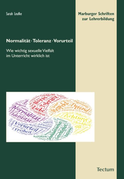 Normalität, Toleranz, Vorurteil, Taschenbuch von Sarah Leufke, Tectum Wissenschaftsverlag, 9783828836730
