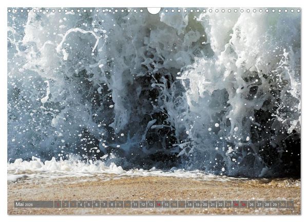 Produktbild: OCEAN POWER - Die Riesenwellen von Nazar&eacute; (Wandkalender 2026 DIN A3 quer), CALVENDO Monatskalender