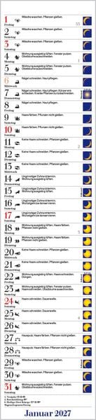 Produktbild: Mond-Langplaner 2027