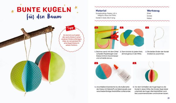 Produktbild: Weihnachtlicher Bastelspa&szlig; f&uuml;r Gro&szlig; und Klein