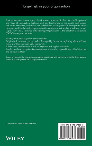Produktbild: Auditing the Risk Management Process