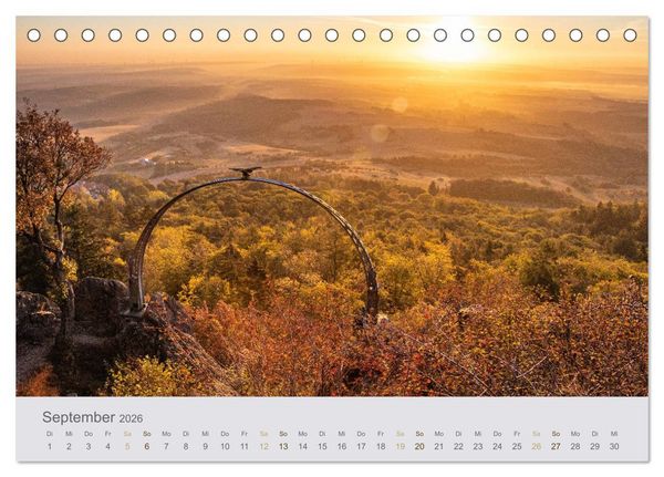 Produktbild: Augenblicke im Pf&auml;lzerwald (Tischkalender 2026 DIN A5 quer), CALVENDO Monatskalender
