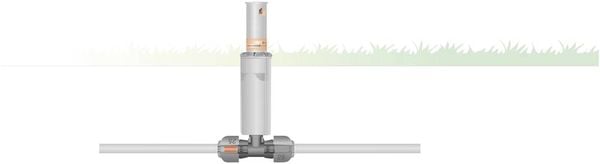 Produktbild: Gardena Sprinklersystem T-St&uuml;ck 25mm (1/2") AG 02786-20