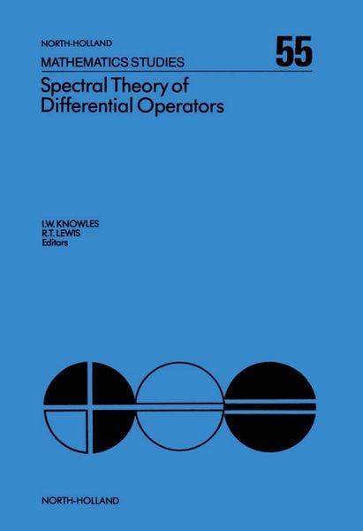 Produktbild: Spectral Theory of Differential Operators