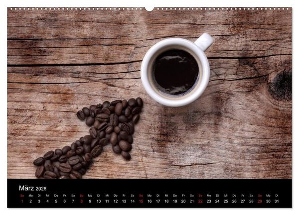Produktbild: Kaffee & Schokolade (Wandkalender 2026 DIN A2 quer), CALVENDO Monatskalender