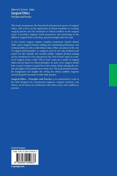 Produktbild: Surgical Ethics