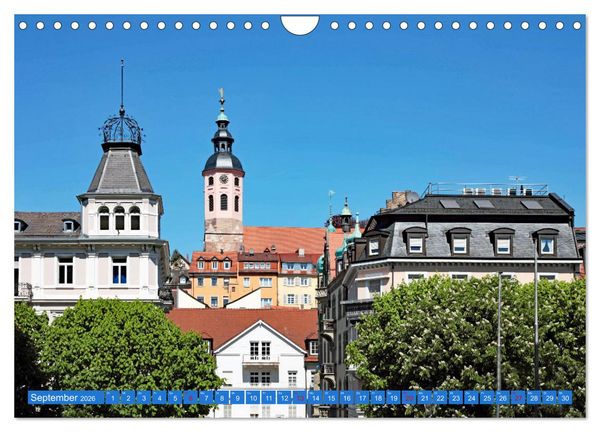 Produktbild: So sch&ouml;n ist Baden-Baden (Wandkalender 2026 DIN A4 quer), CALVENDO Monatskalender