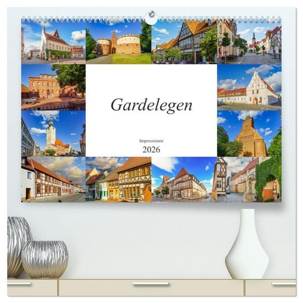 Produktbild: Gardelegen Impressionen (hochwertiger Premium Wandkalender 2026 DIN A2 quer), Kunstdruck in Hochglanz