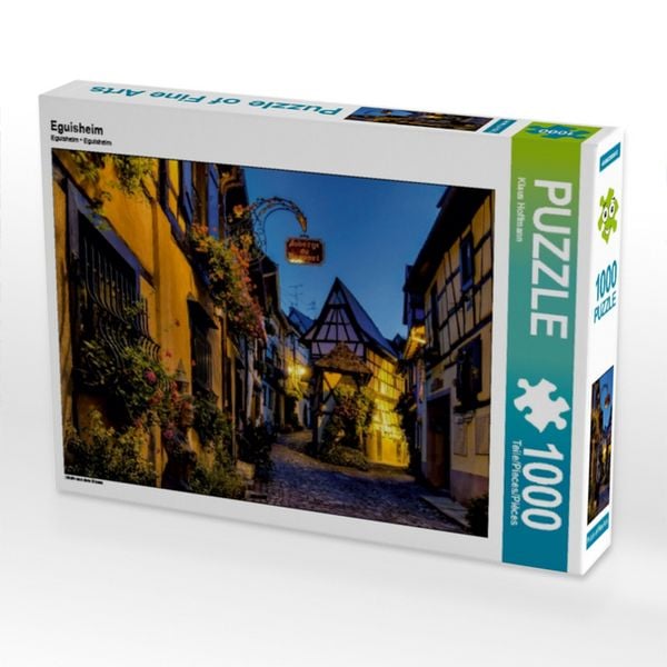 Produktbild: CALVENDO Puzzle Eguisheim | 1000 Teile Lege-Gr&ouml;&szlig;e 64x48cm Foto-Puzzle f&uuml;r gl&uuml;ckliche Stunden