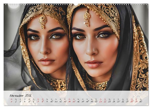 Produktbild: Haremszauber (Wandkalender 2026 DIN A2 quer), CALVENDO Monatskalender