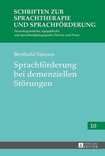 Produktbild: Sprachf&ouml;rderung bei demenziellen St&ouml;rungen