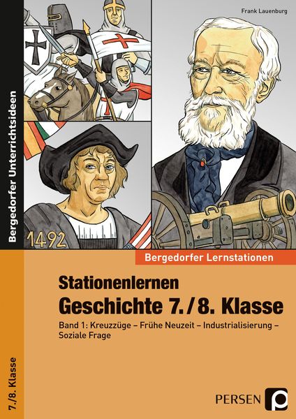 Produktbild: Stationenlernen Geschichte 7./8. Klasse - Band 1