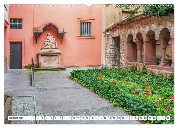 Produktbild: W&uuml;rzburg - Stadt mit Charme (Wandkalender 2026 DIN A2 quer), CALVENDO Monatskalender