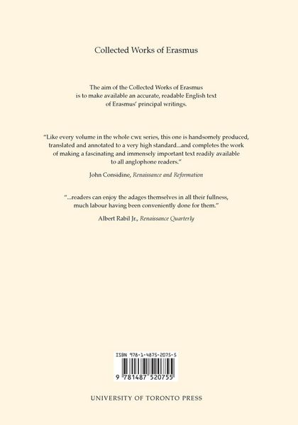 Produktbild: Collected Works of Erasmus
