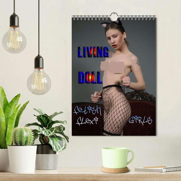 Produktbild: Living Doll - Fetish Flexi Girls (Wandkalender 2026 DIN A4 hoch), CALVENDO Monatskalender