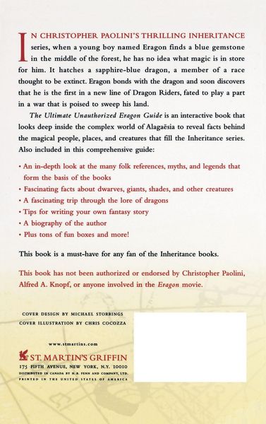 Produktbild: The Ultimate Unauthorized Eragon Guide