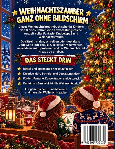 Produktbild: Mein erstes Mitmach-Weihnachtskreativbuch -100% Offline 1000% Weihnachtszauber
