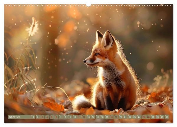 Produktbild: Die wilden Hunde (Wandkalender 2026 DIN A2 quer), CALVENDO Monatskalender