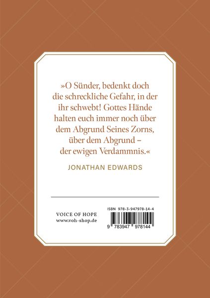 Produktbild: S&uuml;nder in den H&auml;nden eines zornigen Gottes