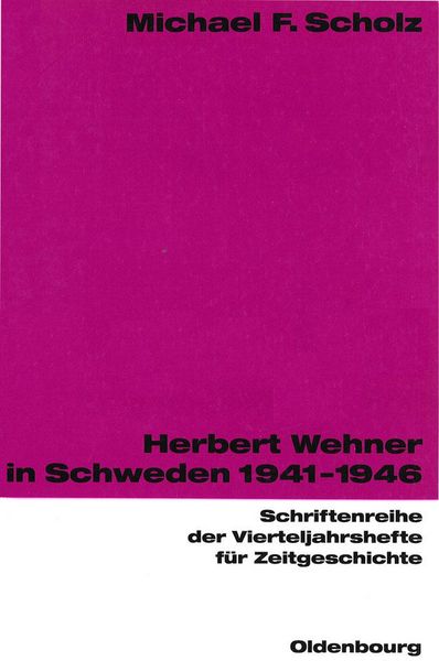 Produktbild: Herbert Wehner in Schweden
