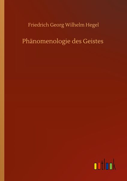 Produktbild: Ph&auml;nomenologie des Geistes
