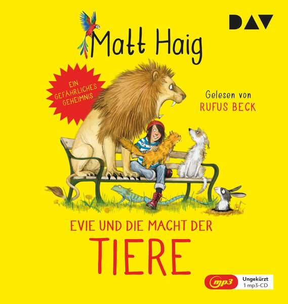 Evie und die Macht der Tiere - Matt Haig, Audio, 9783742420695