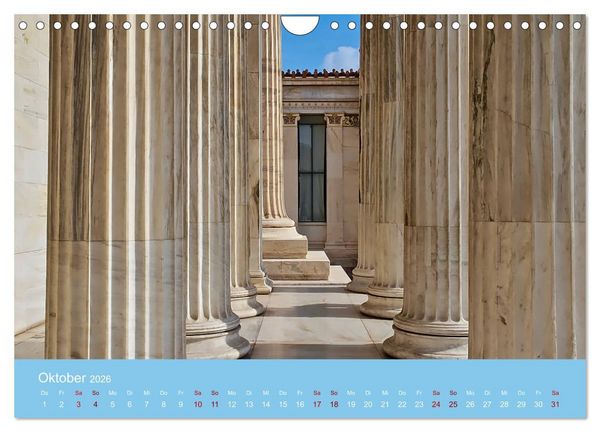Produktbild: Geliebtes Athen (Wandkalender 2026 DIN A4 quer), CALVENDO Monatskalender