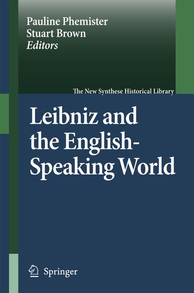 Produktbild: Leibniz and the English-Speaking World