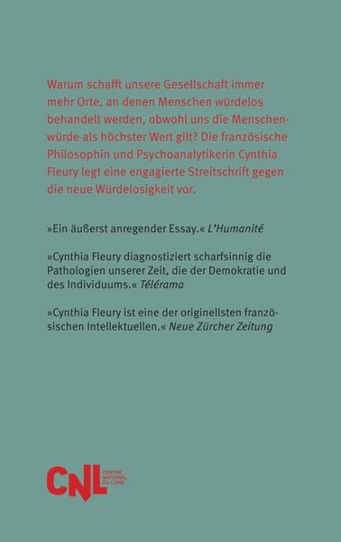 Produktbild: Die Klinik der W&uuml;rde