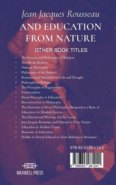 Produktbild: Jean Jacques Rousseau and Education from Nature
