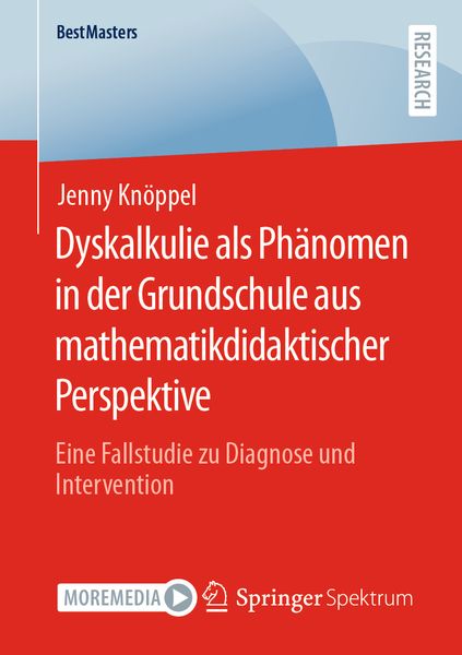 Produktbild: Dyskalkulie als Ph&auml;nomen in der Grundschule aus mathematikdidaktischer Perspektive