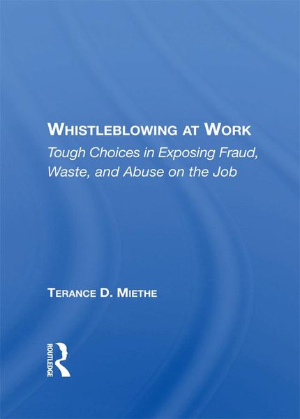 Produktbild: Whistleblowing At Work