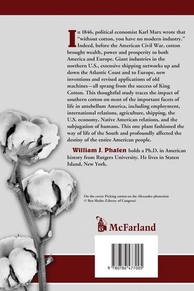 Produktbild: The Consequences of Cotton in Antebellum America