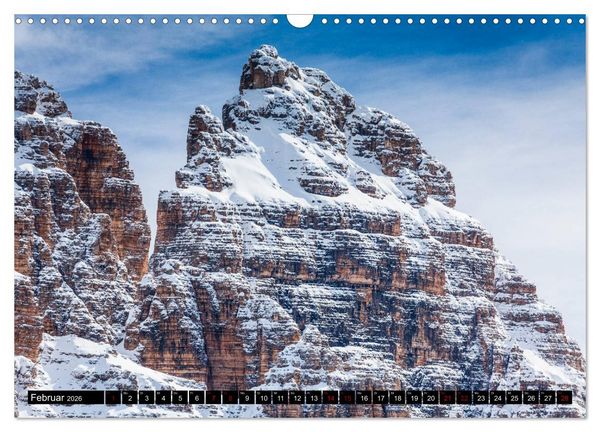 Produktbild: Drei Zinnen. Sextner Dolomiten (Wandkalender 2026 DIN A3 quer), CALVENDO Monatskalender