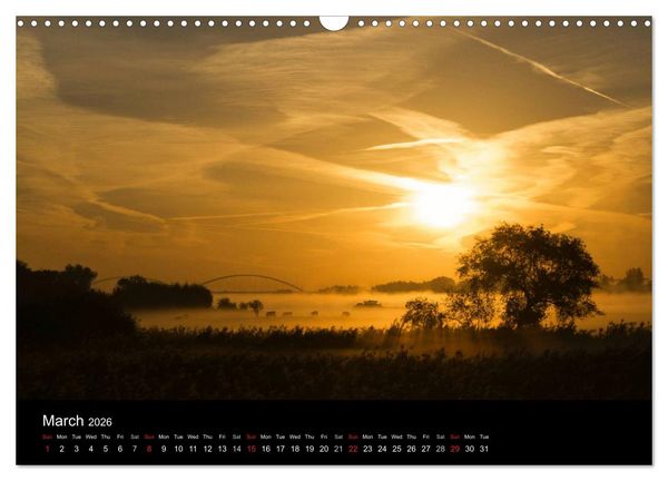 Produktbild: Dutch Landscapes: Alblasserwaard 2026 (Wall Calendar 2026 DIN A3 landscape), CALVENDO 12 Month Wall Calendar