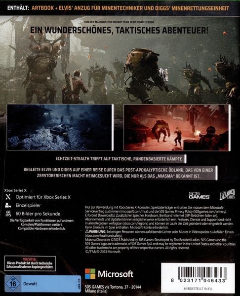 Produktbild: Miasma Chronicles