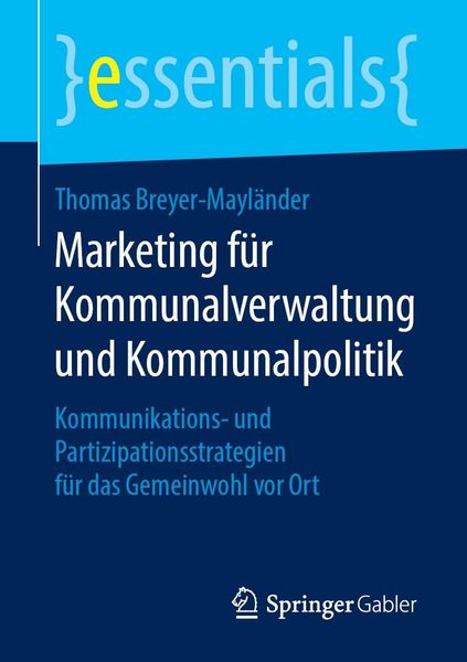 Produktbild: Marketing f&uuml;r Kommunalverwaltung und Kommunalpolitik