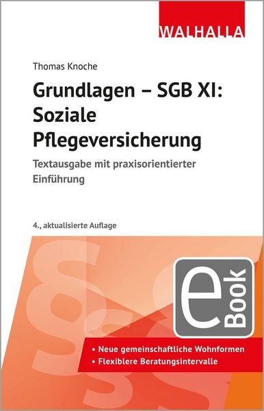 Produktbild: Grundlagen - SGB XI: Soziale Pflegeversicherung