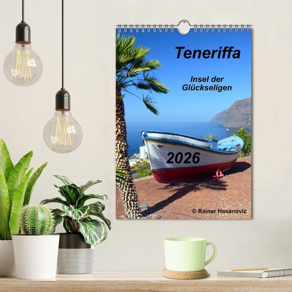 Produktbild: Teneriffa - Insel der Gl&uuml;ckseligen (Wandkalender 2026 DIN A4 hoch), CALVENDO Monatskalender