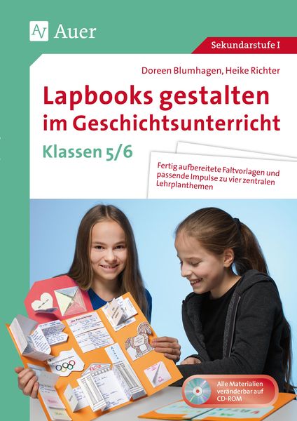 Produktbild: Lapbooks gestalten im Geschichtsunterricht 5-6