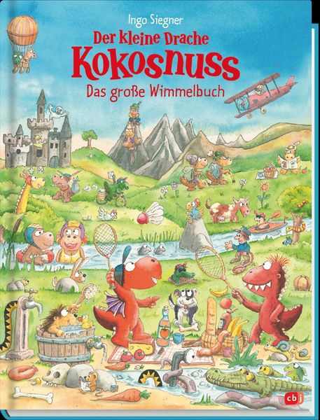 Produktbild: Der kleine Drache Kokosnuss - Das gro&szlig;e Wimmelbuch