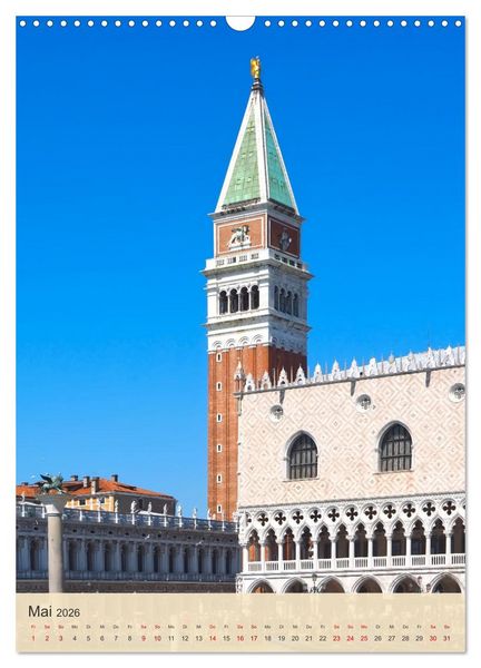 Produktbild: F&uuml;r immer Dein Venedig (Wandkalender 2026 DIN A3 hoch), CALVENDO Monatskalender