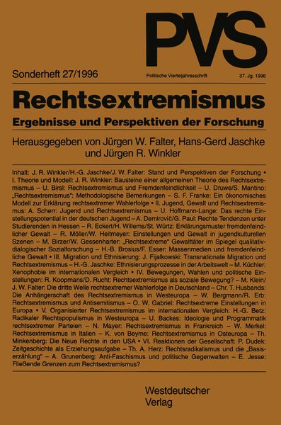 Produktbild: Rechtsextremismus