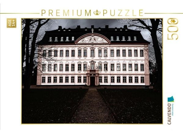 CALVENDO Puzzle Schloss Oppurg | 500 Teile Lege-Größe 48 × 36 cm Foto-Puzzle für Erwachsene